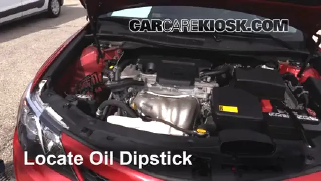 2013 Toyota Camry SE 2.5L 4 Cyl. Oil Check Oil Level